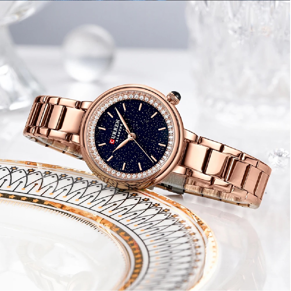 Reloj Curren 9089 Para Mujer Elegante